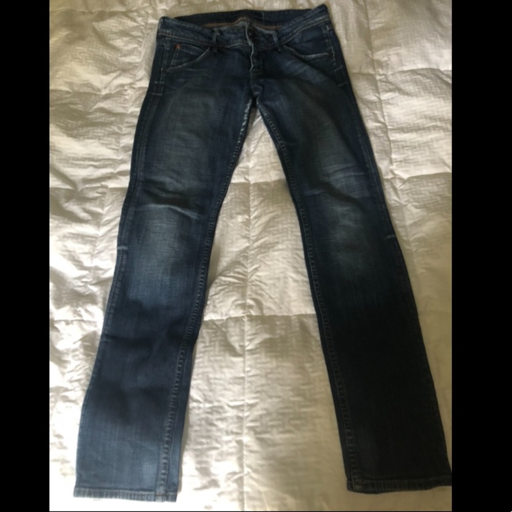 Hudson straight leg jeans